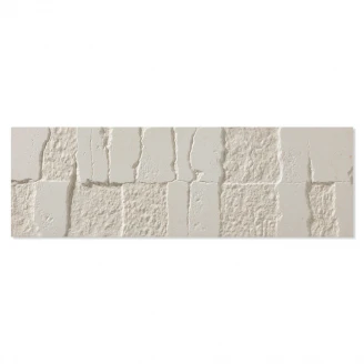 Dekor Veggflis <strong>Palomastone</strong>  Ivory Matt 16x52 cm
